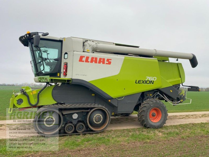 Mähdrescher typu CLAAS Lexion 760 TT***ABVERKAUF***, Gebrauchtmaschine v Weißenschirmbach