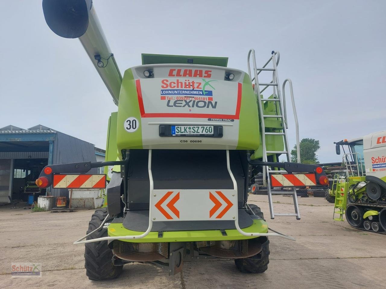 Mähdrescher des Typs CLAAS Lexion 760 TT Bj. 2012, Gebrauchtmaschine in Schierling (Bild 4)