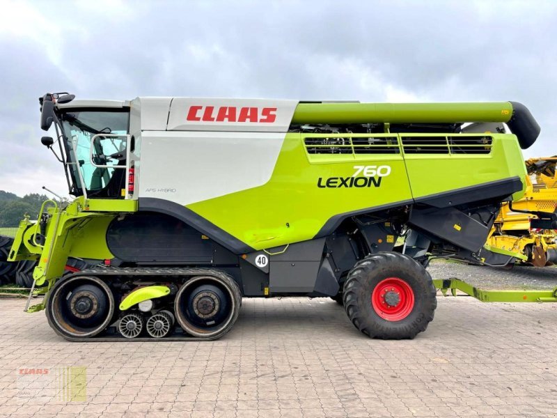 Mähdrescher Türe ait CLAAS LEXION 760 TT TERRA TRAC, Allrad, SW VARIO 750 AC,, Gebrauchtmaschine içinde Ankum (resim 7)