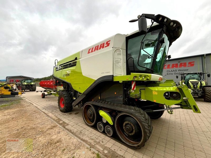 Mähdrescher typu CLAAS LEXION 760 TT TERRA TRAC, Allrad, SW VARIO 750 AC,, Gebrauchtmaschine v Ankum (Obrázok 8)