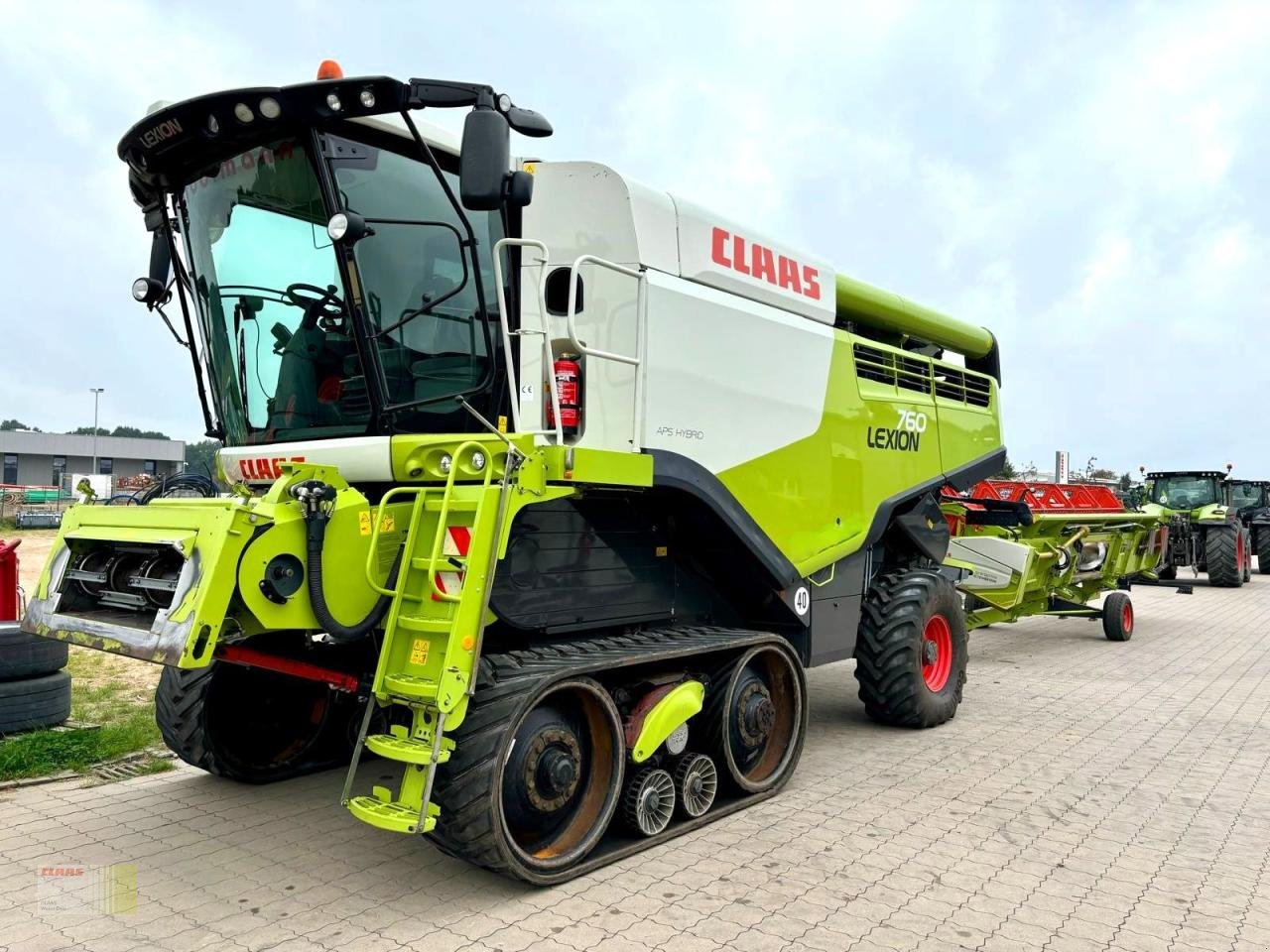 Mähdrescher типа CLAAS LEXION 760 TT TERRA TRAC, Allrad, SW VARIO 750 AC, SW-Wagen, Quantimeter, 40 km/h, Gebrauchtmaschine в Ankum (Фотография 1)