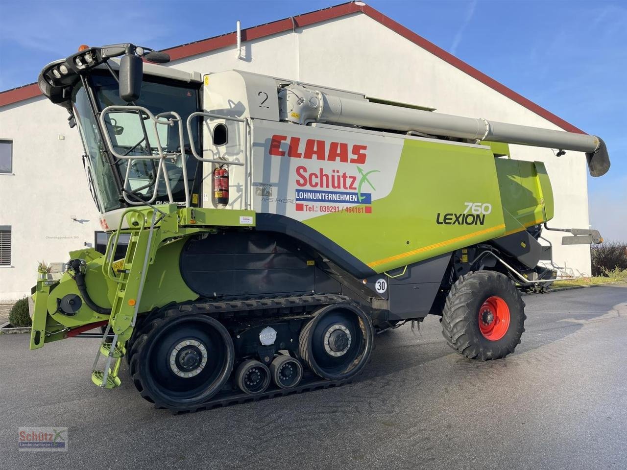 Mähdrescher от тип CLAAS Lexion 760 TT V1050 Ketten neu, Gebrauchtmaschine в Schierling (Снимка 2)