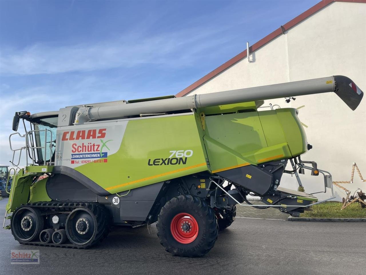 Mähdrescher от тип CLAAS Lexion 760 TT V1050 Ketten neu, Gebrauchtmaschine в Schierling (Снимка 3)