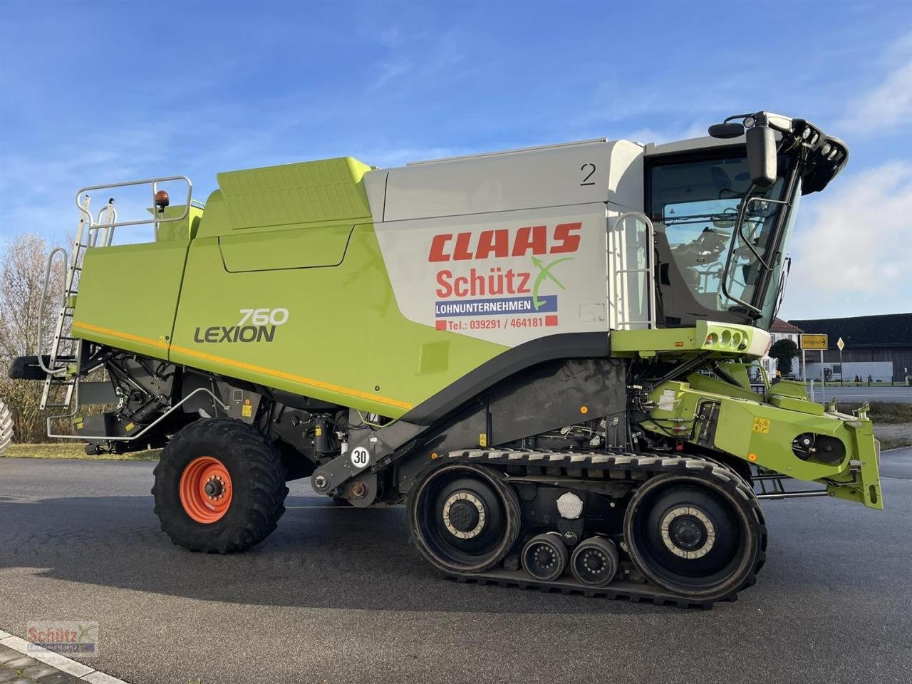 Mähdrescher от тип CLAAS Lexion 760 TT V1050 Ketten neu, Gebrauchtmaschine в Schierling (Снимка 8)