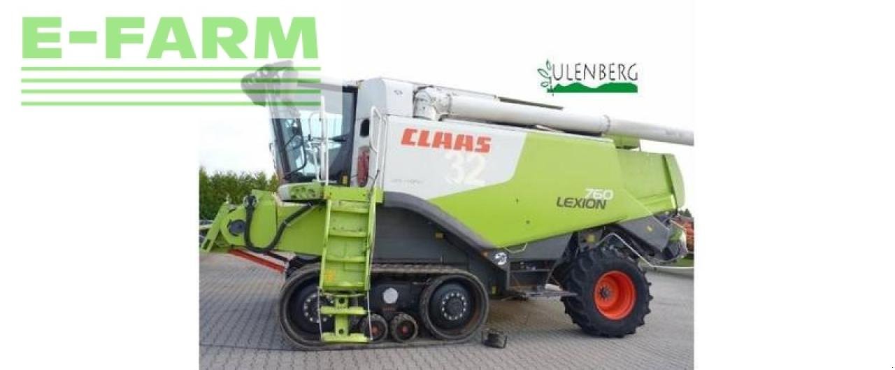 Mähdrescher typu CLAAS lexion 760 tt, Gebrauchtmaschine w G?ÓWCZYCE (Zdjęcie 1)