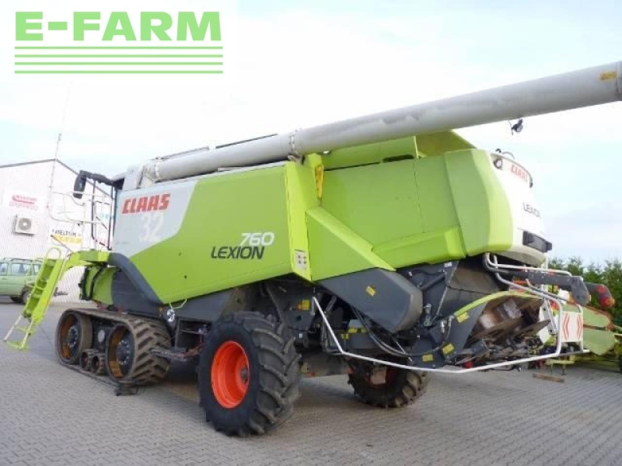 Mähdrescher typu CLAAS lexion 760 tt, Gebrauchtmaschine w G?ÓWCZYCE (Zdjęcie 5)