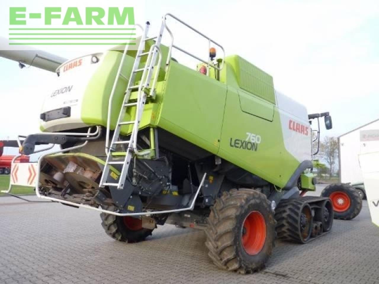 Mähdrescher typu CLAAS lexion 760 tt, Gebrauchtmaschine w G?ÓWCZYCE (Zdjęcie 9)