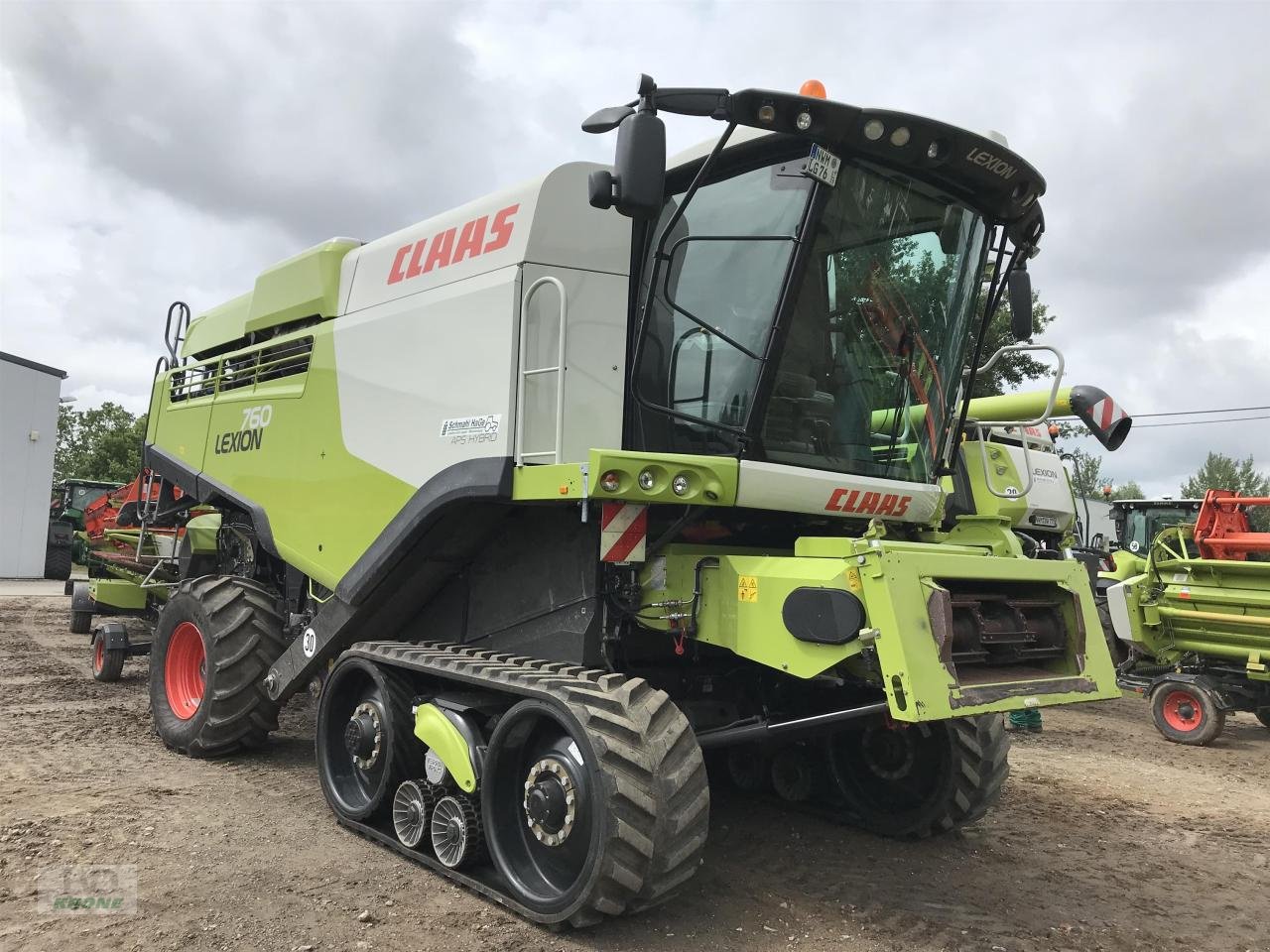 Mähdrescher Türe ait CLAAS Lexion 760 TT, Gebrauchtmaschine içinde Alt-Mölln (resim 2)