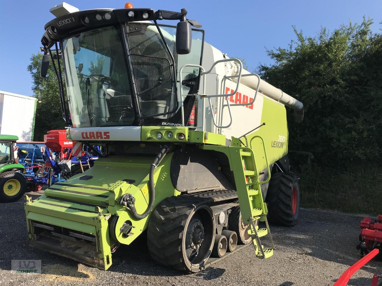 Mähdrescher Türe ait CLAAS Lexion 760 TT, Gebrauchtmaschine içinde Alt-Mölln (resim 1)