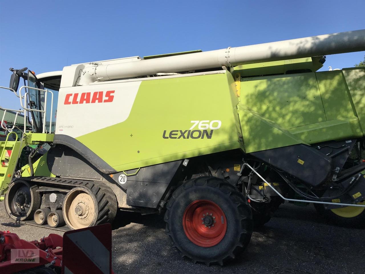 Mähdrescher des Typs CLAAS Lexion 760 TT, Gebrauchtmaschine in Alt-Mölln (Bild 7)