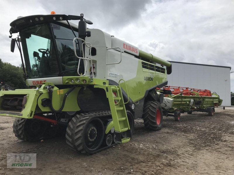 Mähdrescher des Typs CLAAS Lexion 760 TT, Gebrauchtmaschine in Spelle (Bild 1)