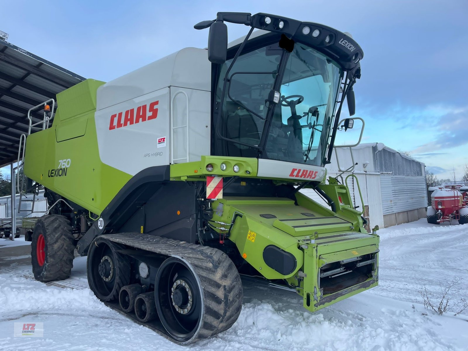 Mähdrescher a típus CLAAS Lexion 760 TT, Gebrauchtmaschine ekkor: Hartmannsdorf (Kép 2)