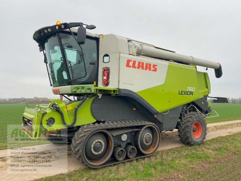 Mähdrescher del tipo CLAAS Lexion 760 TT, Gebrauchtmaschine In Weißenschirmbach