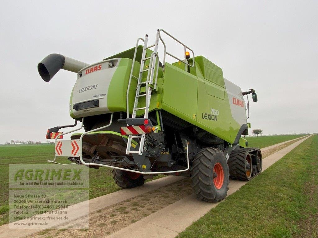 Mähdrescher des Typs CLAAS Lexion 760 TT, Gebrauchtmaschine in Weißenschirmbach (Bild 3)