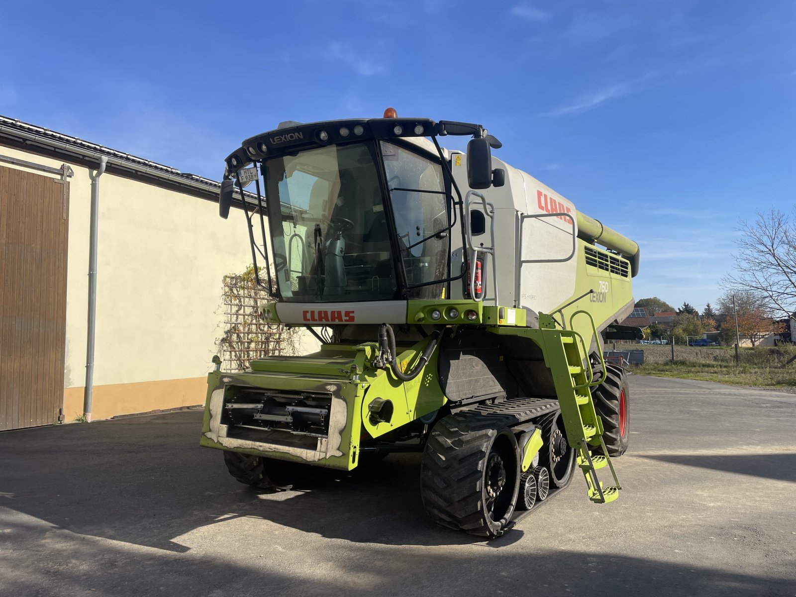 Mähdrescher Türe ait CLAAS Lexion 760 TT, Gebrauchtmaschine içinde Grimma  (resim 1)