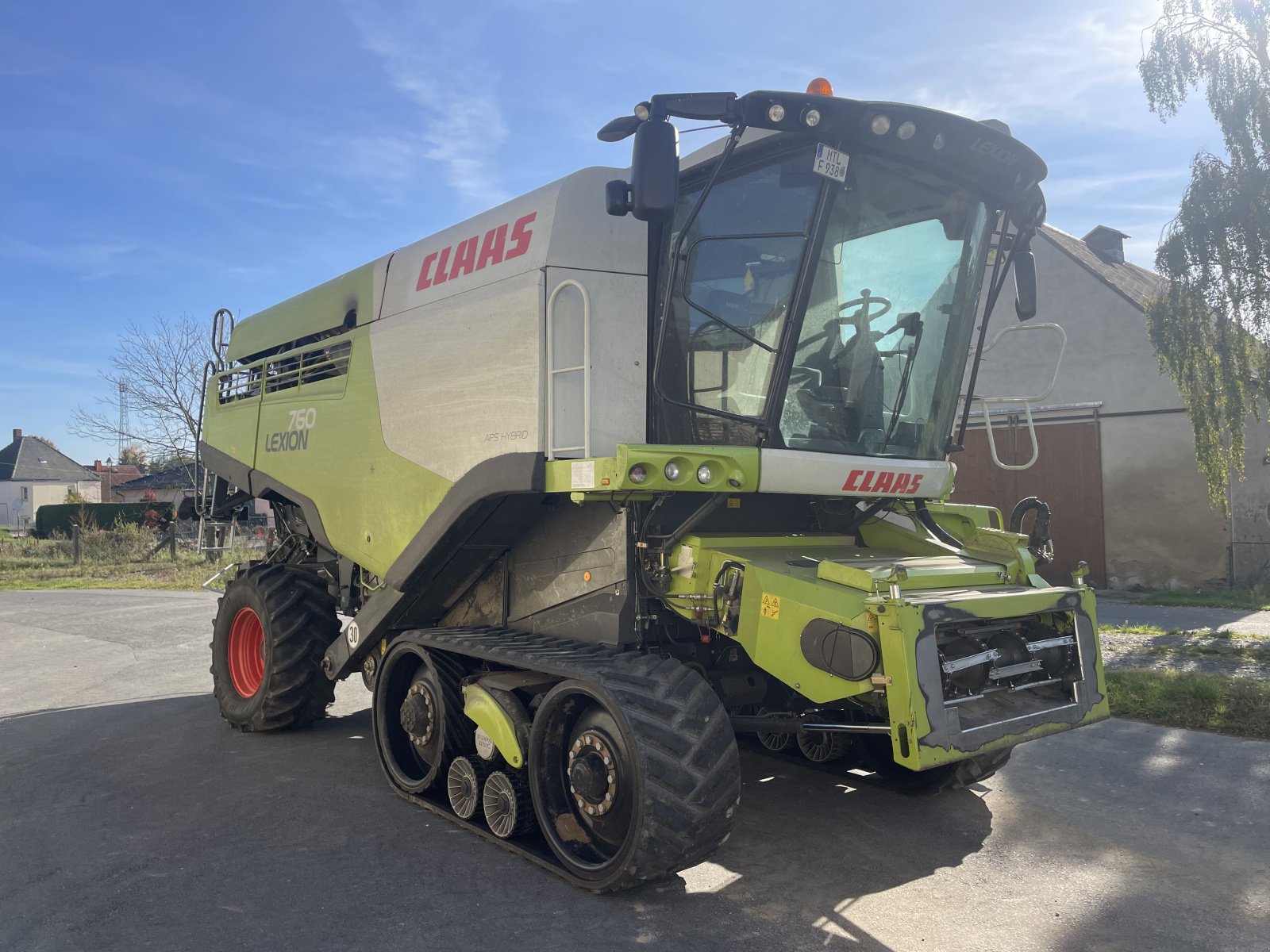 Mähdrescher Türe ait CLAAS Lexion 760 TT, Gebrauchtmaschine içinde Grimma  (resim 2)