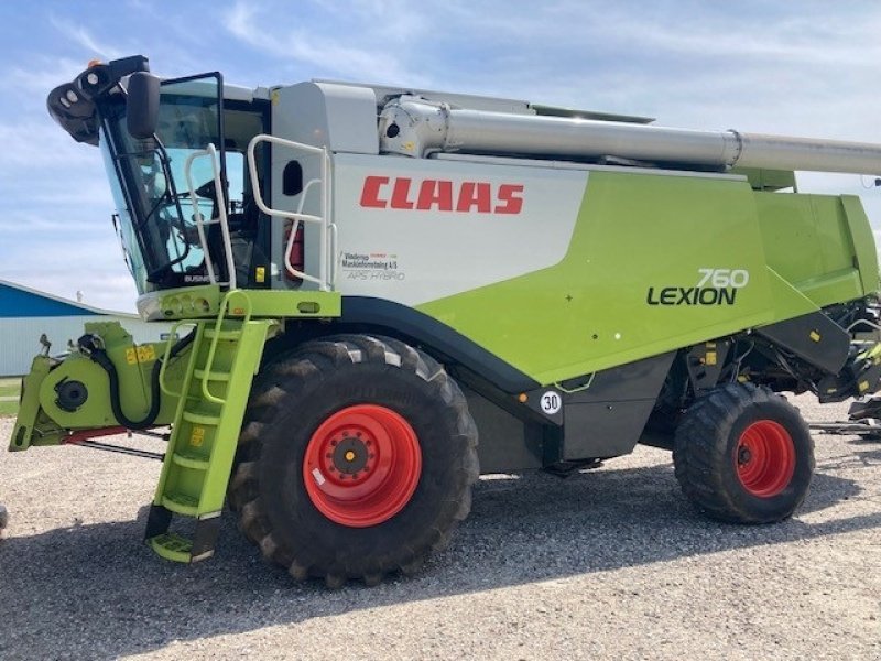 Mähdrescher des Typs CLAAS Lexion 760, Gebrauchtmaschine in Thisted (Bild 1)