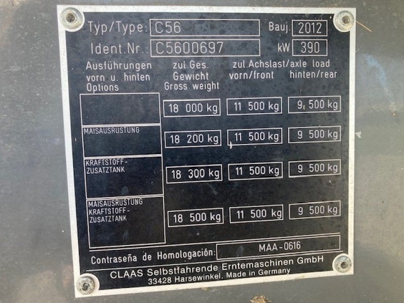 Mähdrescher typu CLAAS Lexion 760, Gebrauchtmaschine w Thisted (Zdjęcie 5)