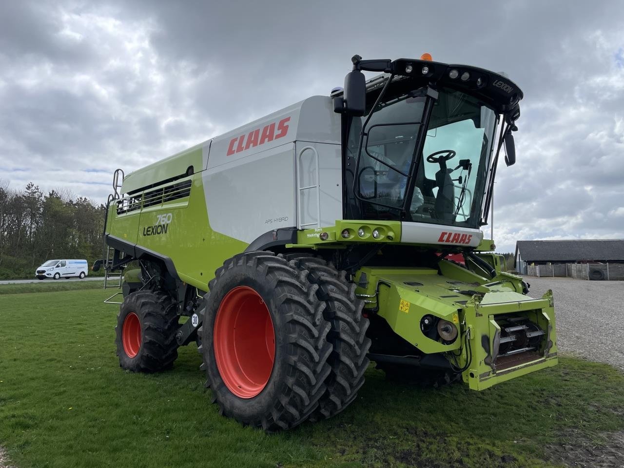 Mähdrescher del tipo CLAAS LEXION 760, Gebrauchtmaschine en Grindsted (Imagen 4)