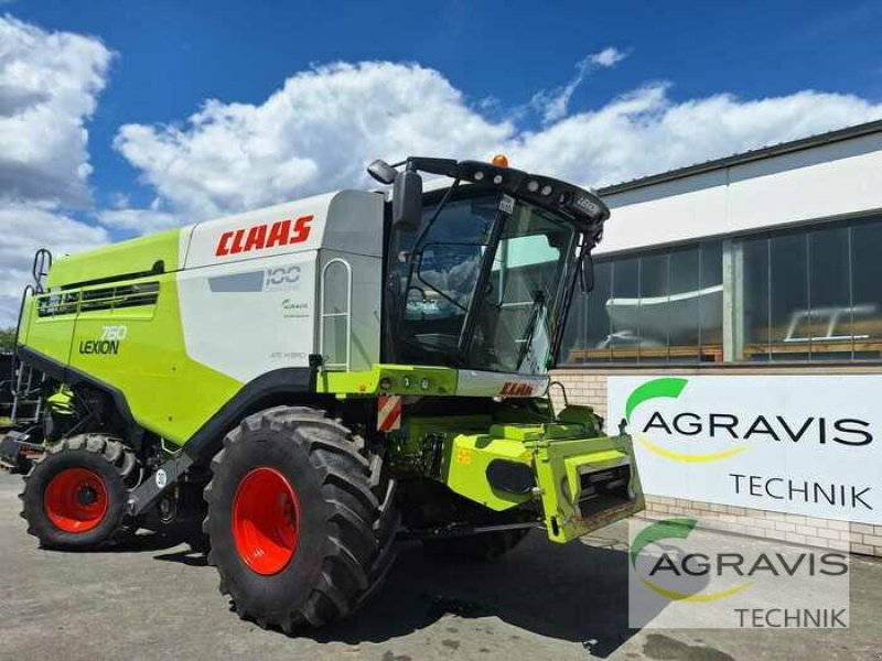 Mähdrescher tip CLAAS LEXION 760, Gebrauchtmaschine in Warburg