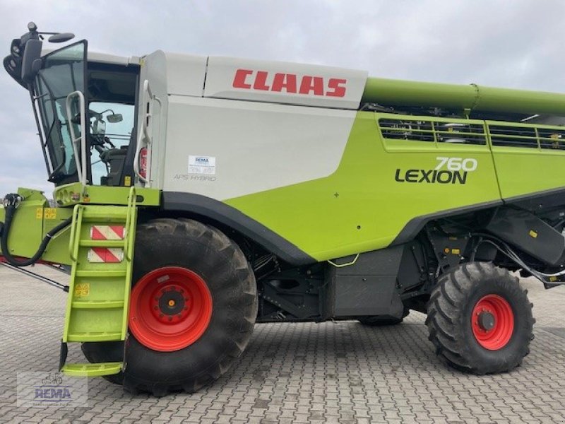 Mähdrescher des Typs CLAAS Lexion 760, Gebrauchtmaschine in Belzig-Schwanebeck (Bild 1)