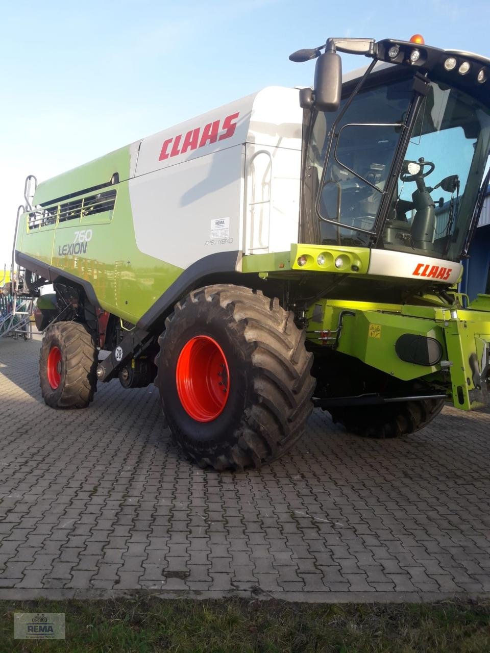 Mähdrescher Türe ait CLAAS Lexion 760, Gebrauchtmaschine içinde Belzig-Schwanebeck (resim 1)