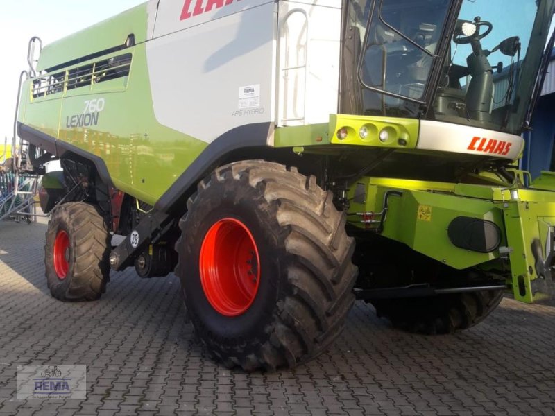 Mähdrescher des Typs CLAAS Lexion 760, Gebrauchtmaschine in Belzig-Schwanebeck (Bild 1)