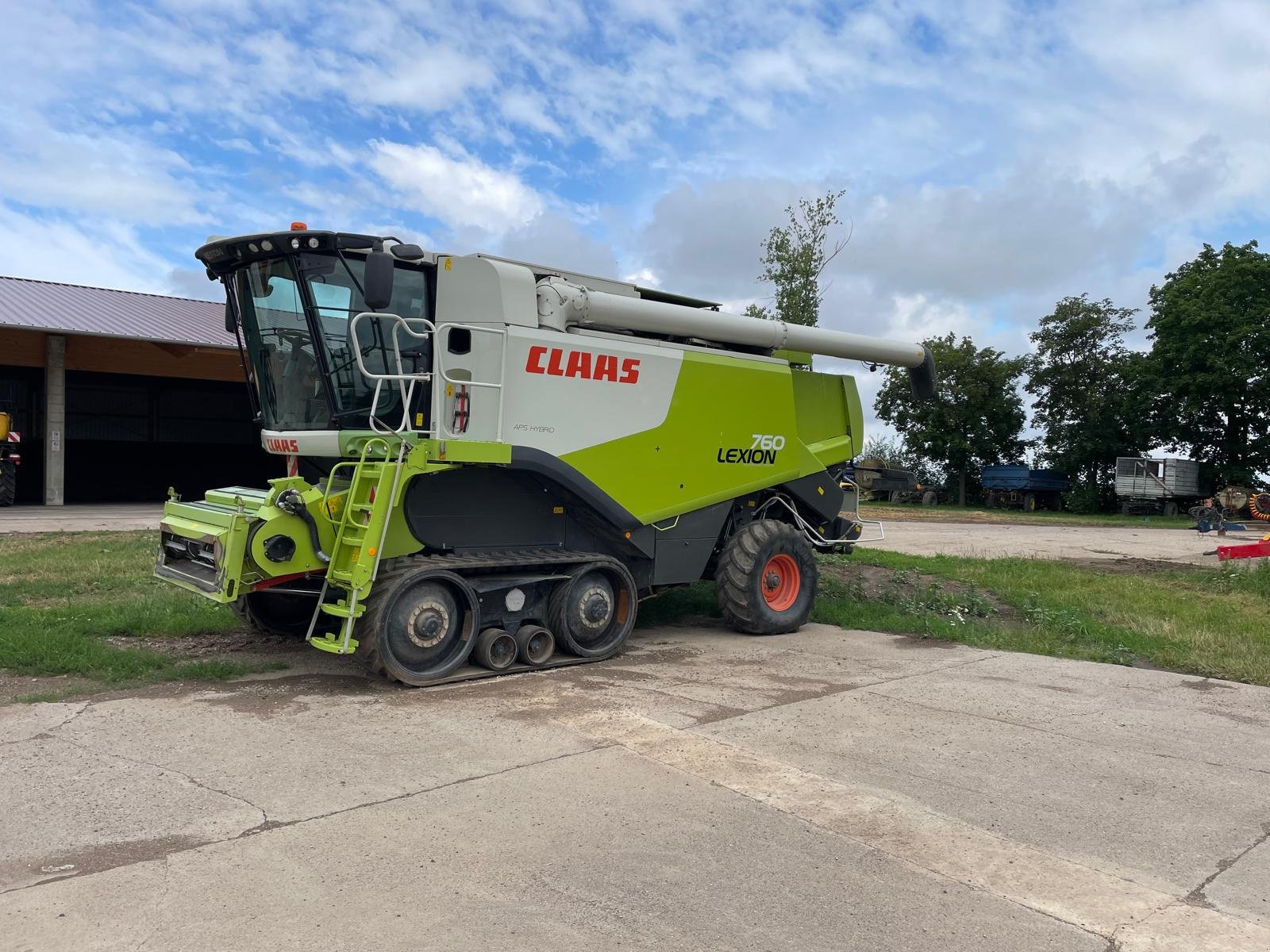 Mähdrescher του τύπου CLAAS Lexion 760, Gebrauchtmaschine σε Ebeleben (Φωτογραφία 1)