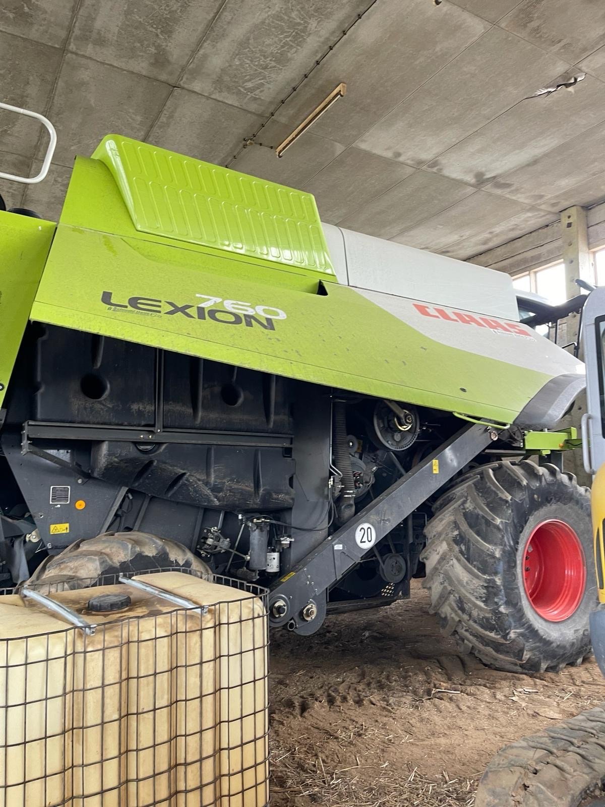 Mähdrescher Türe ait CLAAS Lexion 760, Gebrauchtmaschine içinde Gadebusch (resim 5)