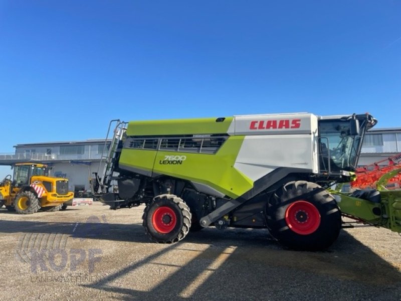 Mähdrescher des Typs CLAAS Lexion 7600 V Kanal Cemos Automatic BJ 2022,321ha, Gebrauchtmaschine in Schutterzell (Bild 1)