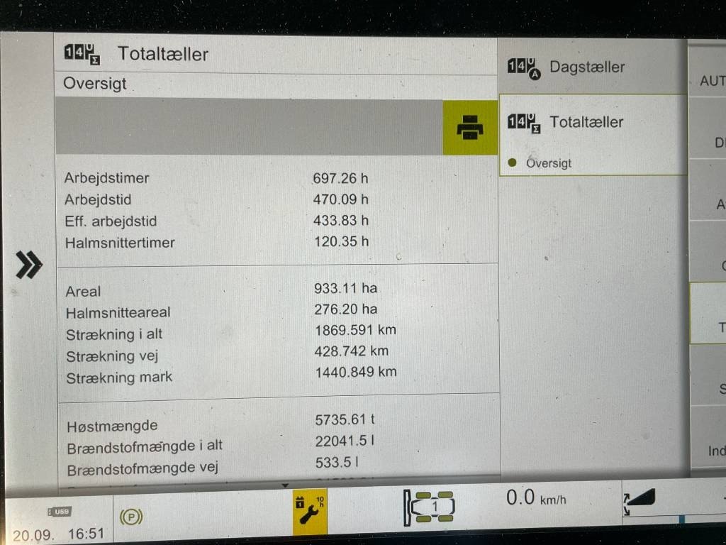 Mähdrescher del tipo CLAAS Lexion 7600, Gebrauchtmaschine en Mern (Imagen 6)