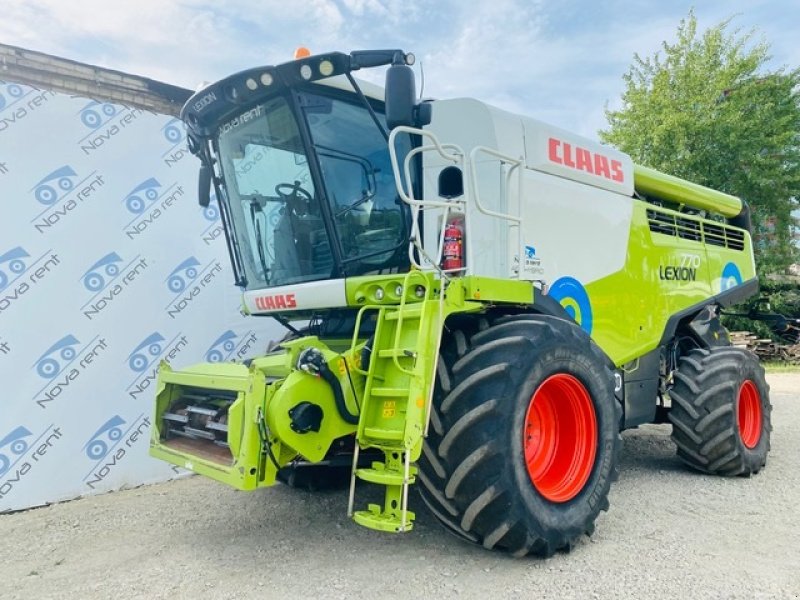 Mähdrescher tip CLAAS LEXION 770 Incl. skærebord V1050. CEMOS Auto Cleaning. CEMOS Auto Seperation. . Cruise Pilot. Telematics mm. Ring til Ulrik på 40255544. Jeg snakker Jysk., Gebrauchtmaschine in Kolding (Poză 2)