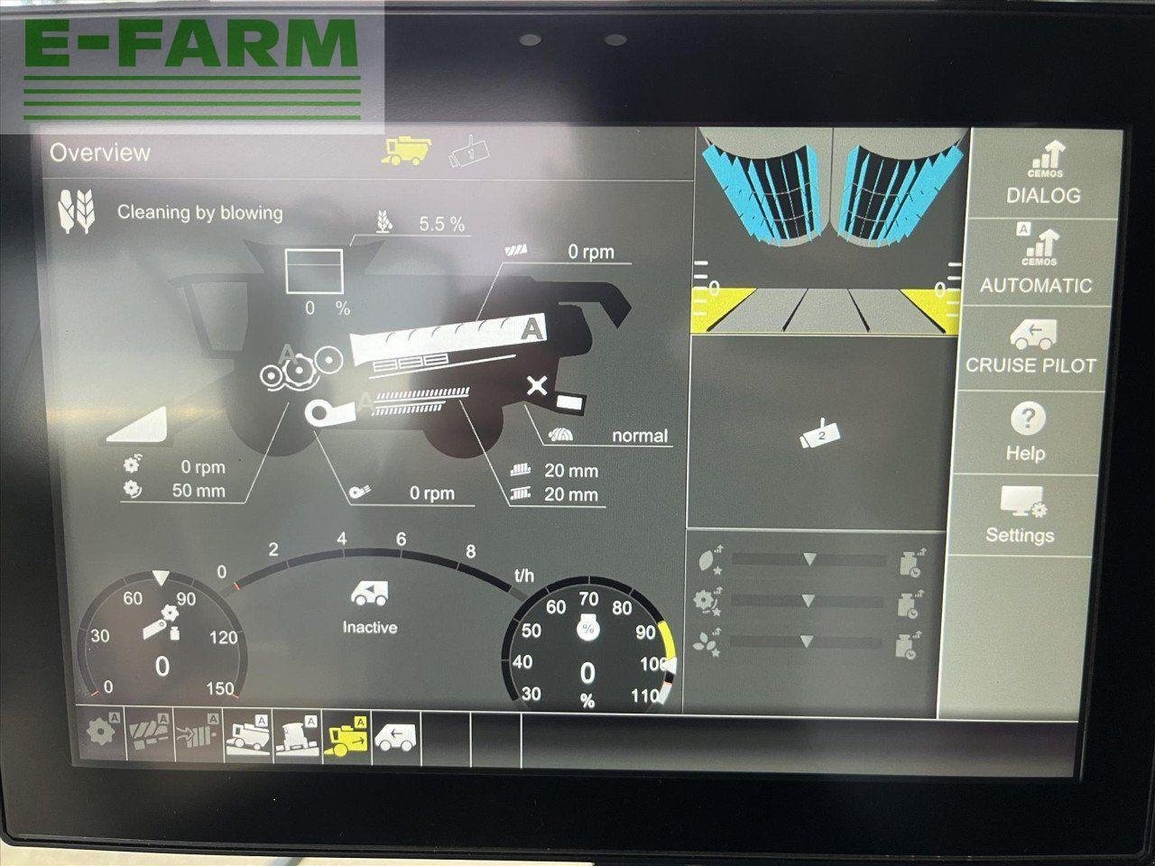 Mähdrescher del tipo CLAAS LEXION 770 TERRA TRAC CTF, Gebrauchtmaschine In SUFFOLK (Immagine 12)