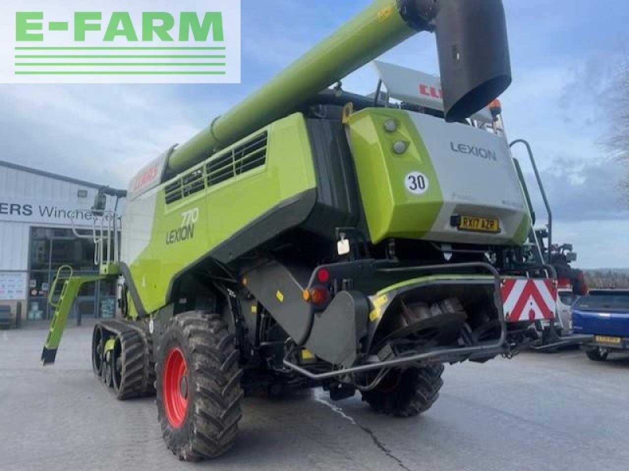 Mähdrescher tipa CLAAS LEXION 770 TT, Gebrauchtmaschine u MICHELDEVER, WINCHESTER (Slika 3)