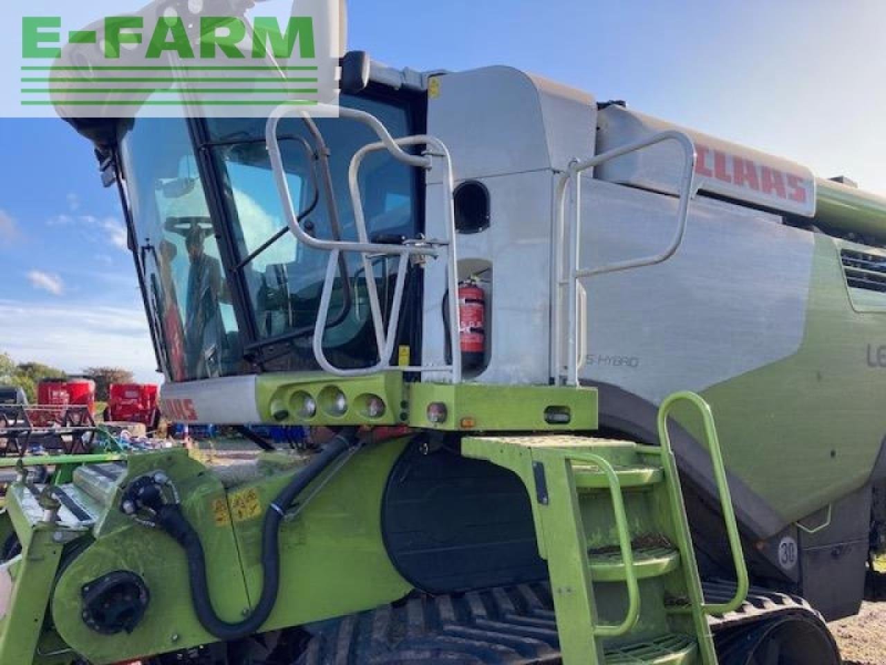 Mähdrescher du type CLAAS LEXION 770 TT, Gebrauchtmaschine en LETHAM, FORFAR (Photo 10)