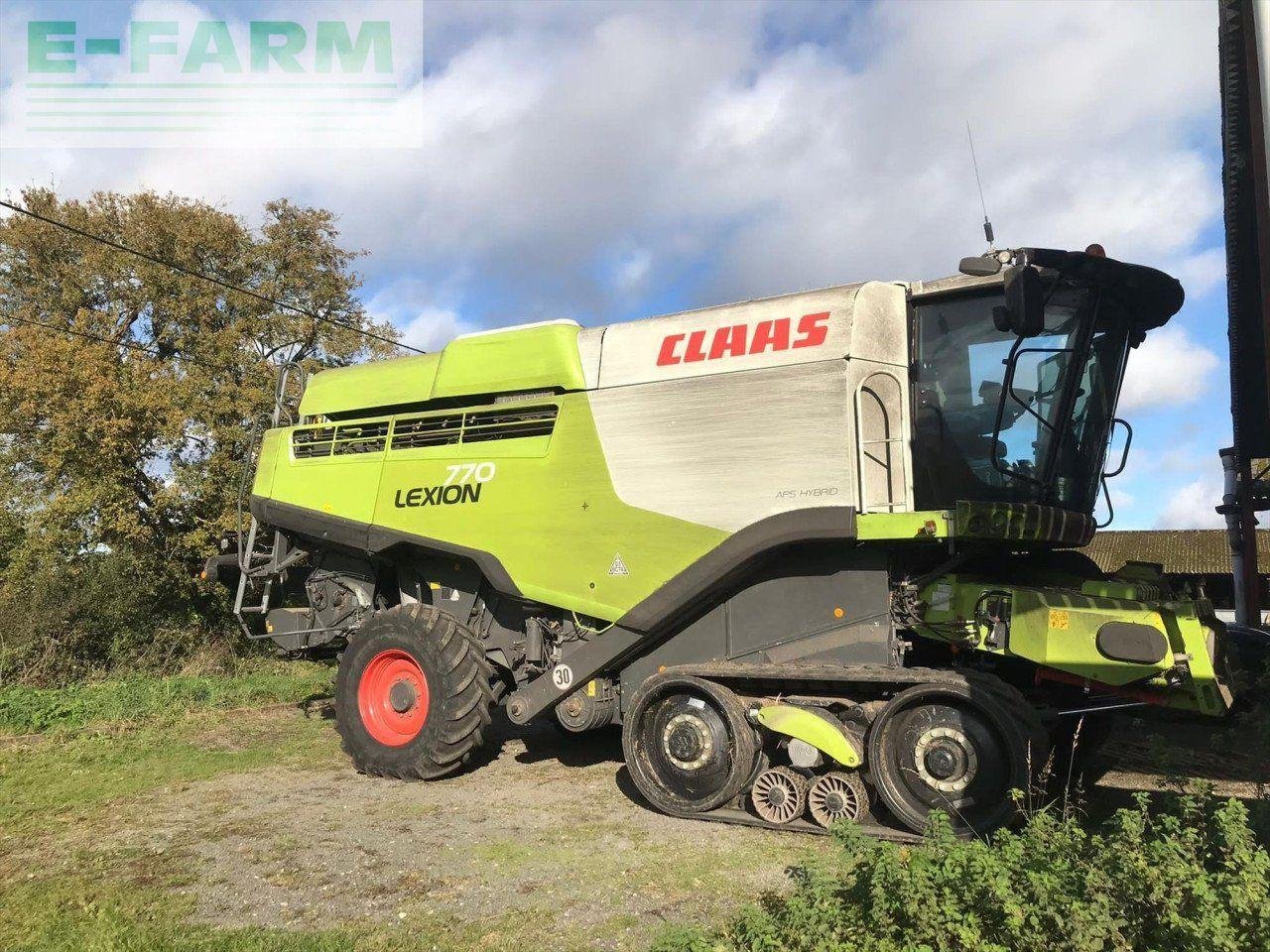 Mähdrescher des Typs CLAAS LEXION 770 TT, Gebrauchtmaschine in MICHELDEVER, WINCHESTER (Bild 5)