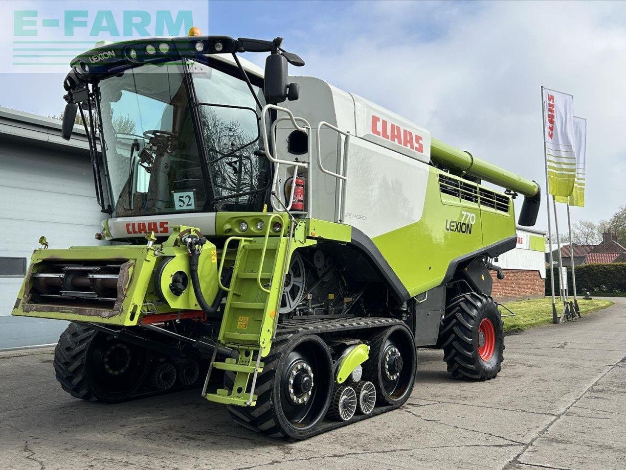 Mähdrescher Türe ait CLAAS LEXION 770 TT, Gebrauchtmaschine içinde SLEAFORD (resim 5)