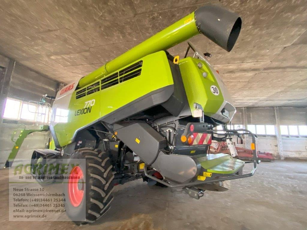 Mähdrescher del tipo CLAAS Lexion 770 TT, Gebrauchtmaschine en Weißenschirmbach (Imagen 3)