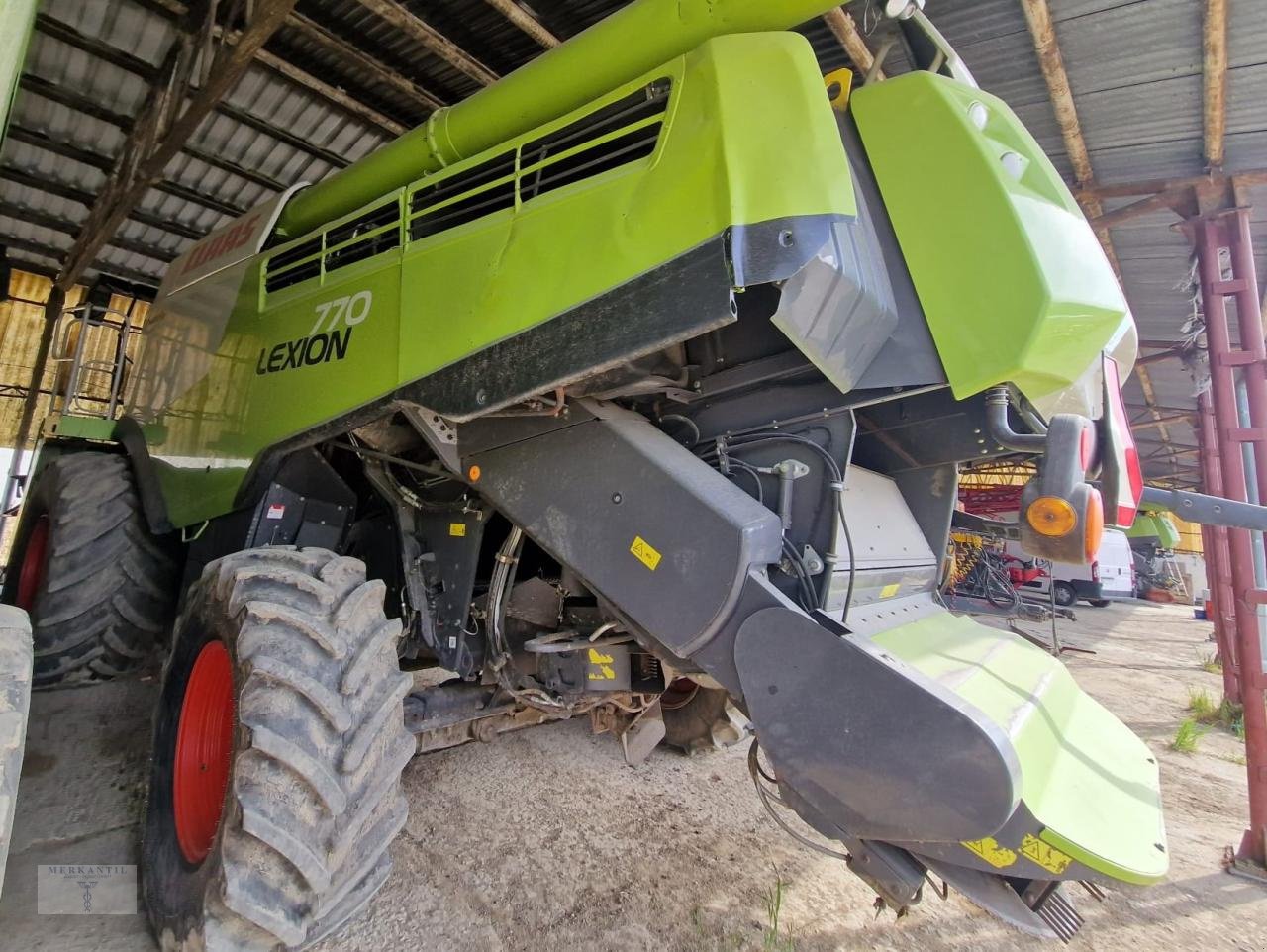 Mähdrescher Türe ait CLAAS Lexion 770, Gebrauchtmaschine içinde Pragsdorf (resim 3)