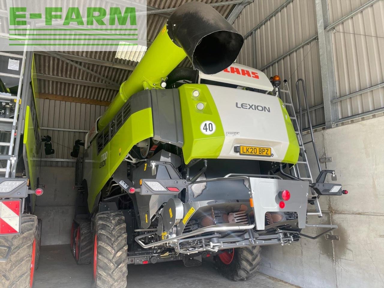 Mähdrescher typu CLAAS LEXION 7700 TERRA TRAC, Gebrauchtmaschine v LUTON (Obrázok 2)