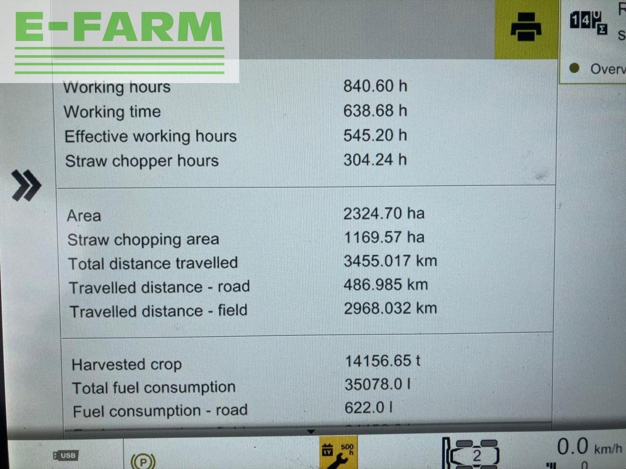 Mähdrescher Türe ait CLAAS LEXION 7700 TT, Gebrauchtmaschine içinde CANE END, READING (resim 5)