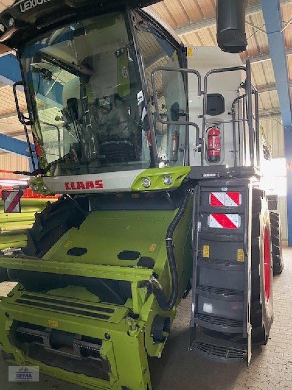 Mähdrescher of the type CLAAS Lexion 7700, Vorführmaschine in Belzig-Schwanebeck (Picture 2)