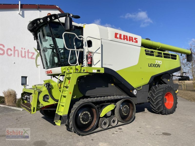 Mähdrescher Türe ait CLAAS Lexion 770TT Modell C76 V1230 Grainmeter 4D Cemos, Gebrauchtmaschine içinde Schierling