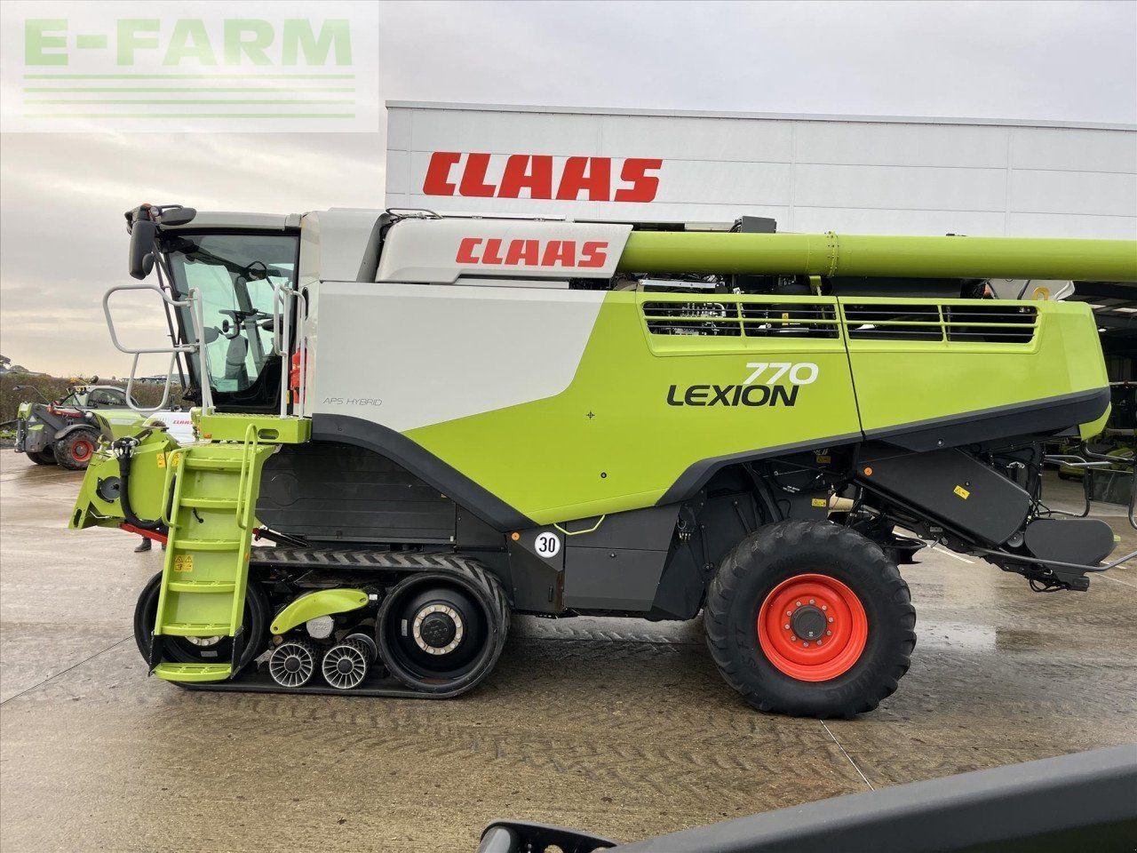 Mähdrescher tipa CLAAS LEXION 770TT, Gebrauchtmaschine u SUFFOLK (Slika 9)