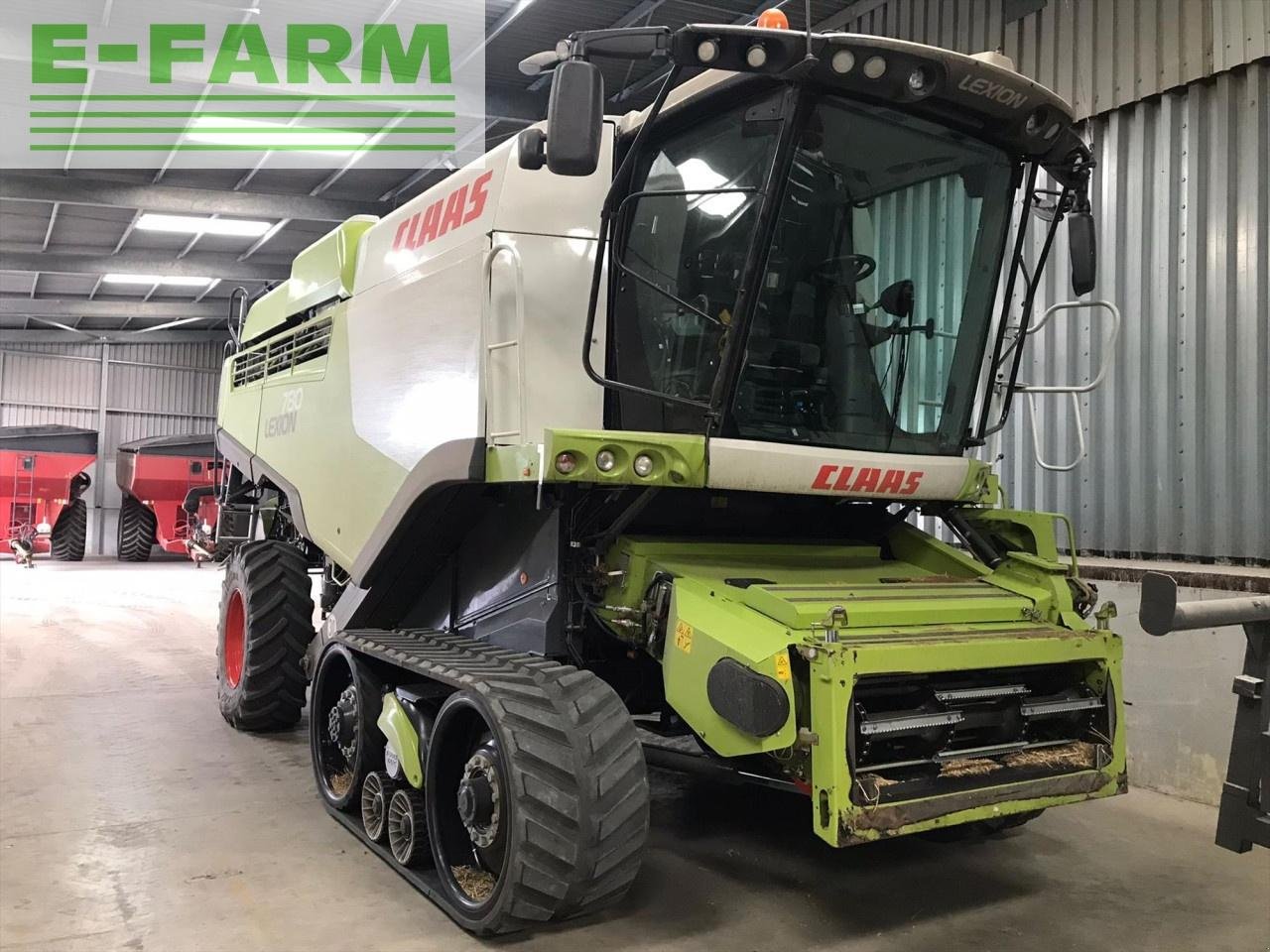 Mähdrescher typu CLAAS LEXION 780 TT, Gebrauchtmaschine w LUTON (Zdjęcie 5)