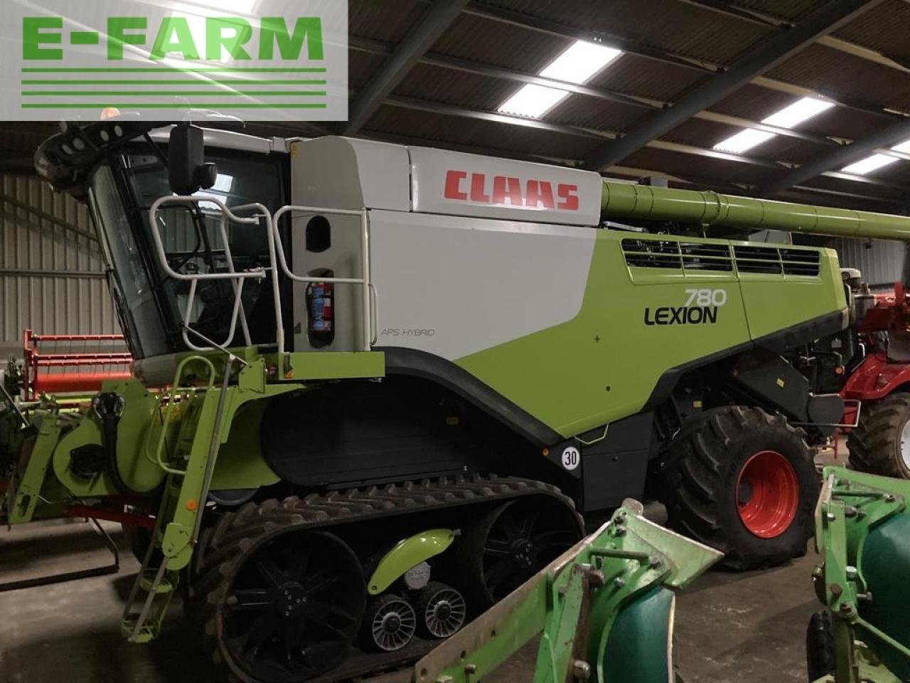 Mähdrescher of the type CLAAS LEXION 780TT, Gebrauchtmaschine in BRIGG (Picture 1)