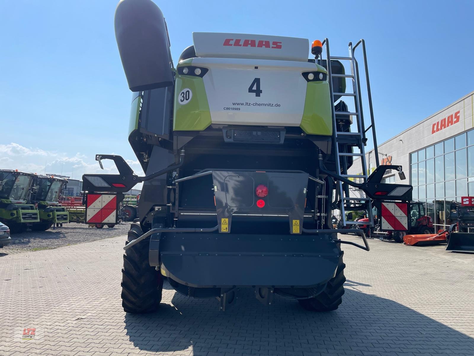 Mähdrescher typu CLAAS Lexion 8600 TT, Gebrauchtmaschine v Hartmannsdorf (Obrázok 4)