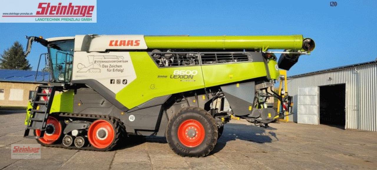 Mähdrescher du type CLAAS Lexion 8600 TT, Gebrauchtmaschine en Rollwitz (Photo 2)