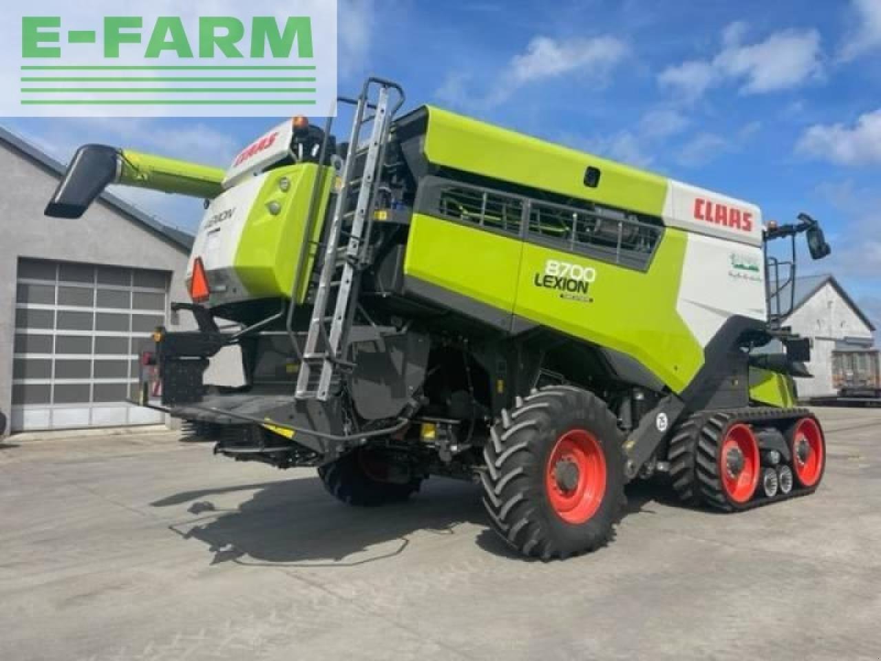 Mähdrescher typu CLAAS lexion 8700 terra trac, Gebrauchtmaschine v G?ÓWCZYCE (Obrázek 3)