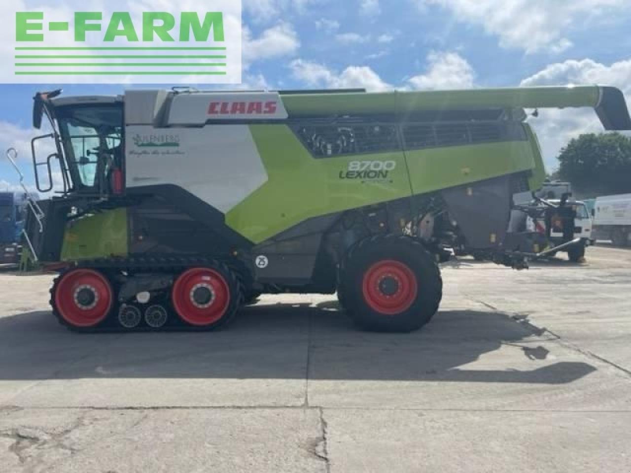 Mähdrescher типа CLAAS lexion 8700 terra trac, Gebrauchtmaschine в G?ÓWCZYCE (Фотография 8)